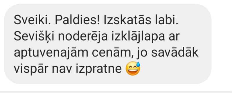 Klienta atsauksme 3